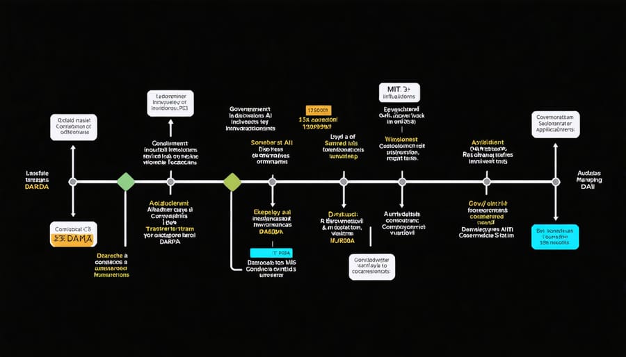 How Government Labs and Universities Shaped Modern AI (1950-1990)