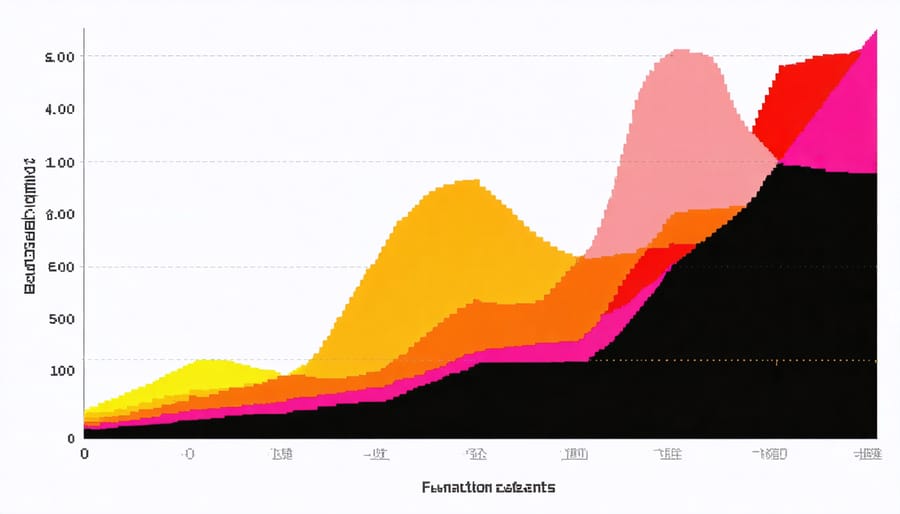 Line graph showing reduced energy usage and improved efficiency with AI thermal management