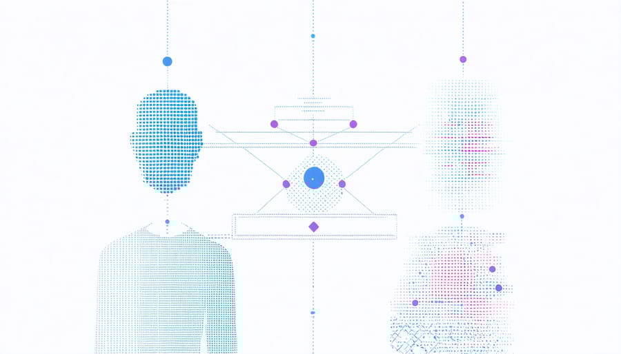 Diagram illustrating the transformation of personal data into anonymized format