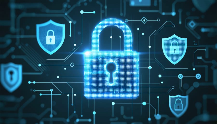 Visualization of secure medical data protection and encryption