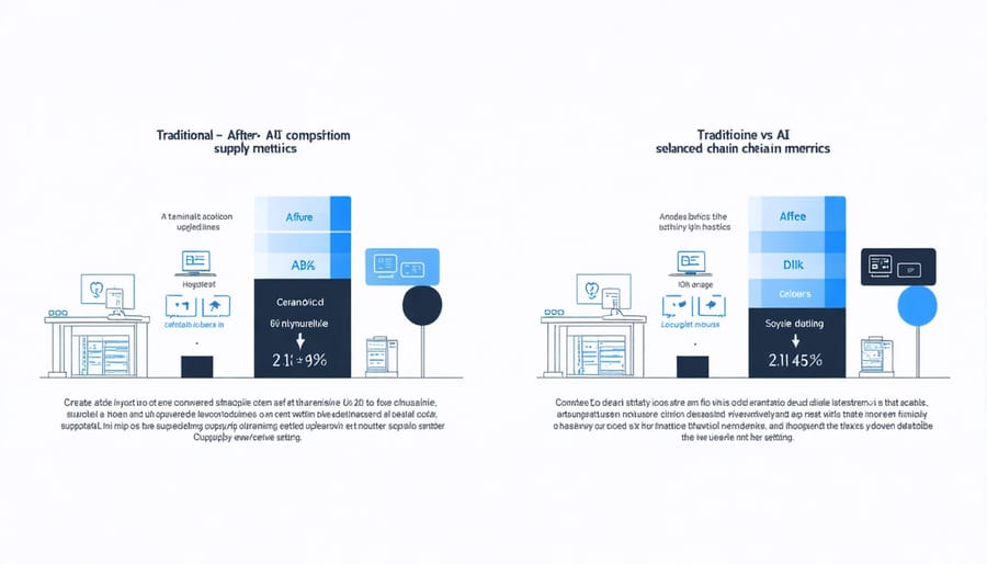 Comparative analysis of traditional and AI-powered healthcare supply chain performance