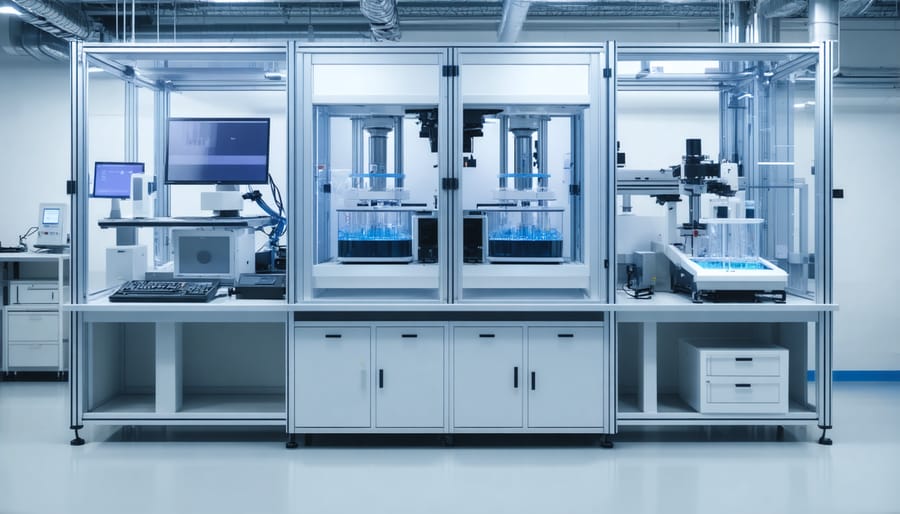 Modern automated laboratory equipment for high-throughput phenotypic drug screening