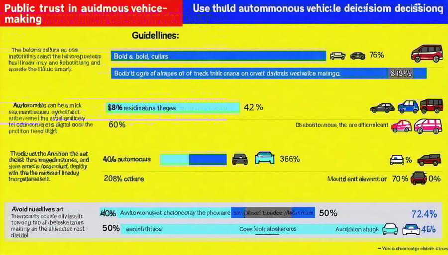 Data visualization of global public opinion on autonomous vehicle ethics